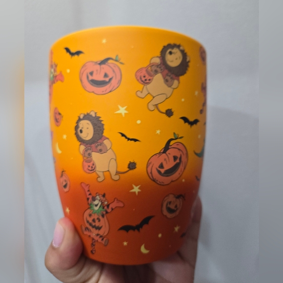 Disney Winnie The Pooh Halloween Themed Orange Mug - Picture 3 of 4